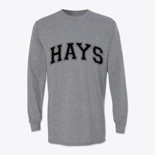 Hays North Carolina Varsity Classic Long Sleeve T-Shirt