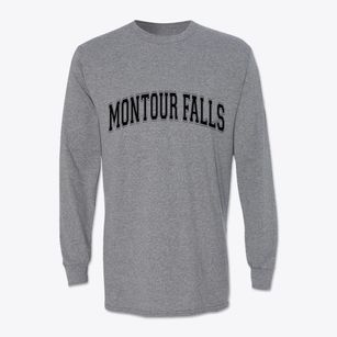 Montour Falls New York Varsity Classic Long Sleeve T-Shirt