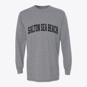 Salton Sea Beach California Varsity Classic Long Sleeve T-Shirt