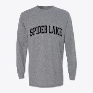 Spider Lake Wisconsin Varsity Classic Long Sleeve T-Shirt