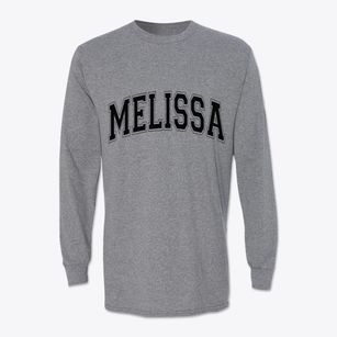Melissa Texas Varsity Classic Long Sleeve T-Shirt