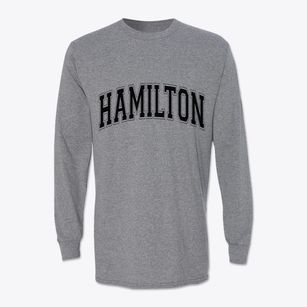 Hamilton Massachusetts Varsity Classic Long Sleeve T-Shirt