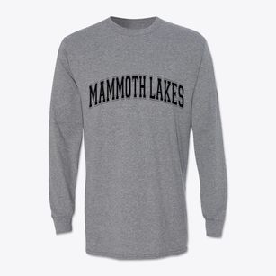 Mammoth Lakes California Varsity Classic Long Sleeve T-Shirt