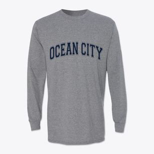 Ocean City Maryland Varsity Classic Long Sleeve T-Shirt
