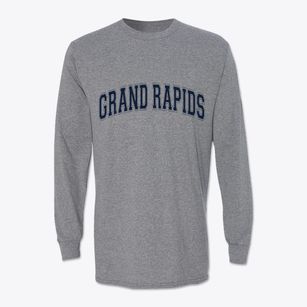 Grand Rapids Michigan Varsity Classic Long Sleeve T-Shirt