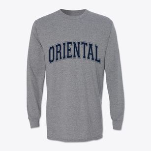 Oriental North Carolina Varsity Classic Long Sleeve T-Shirt