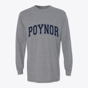 Poynor Texas Varsity Classic Long Sleeve T-Shirt