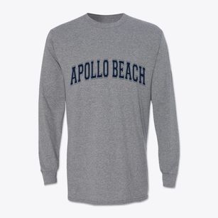 Apollo Beach Florida Varsity Classic Long Sleeve T-Shirt