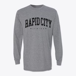 Rapid City Michigan Urban Vibe Classic Long Sleeve T-Shirt