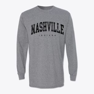 Nashville Indiana Urban Vibe Classic Long Sleeve T-Shirt