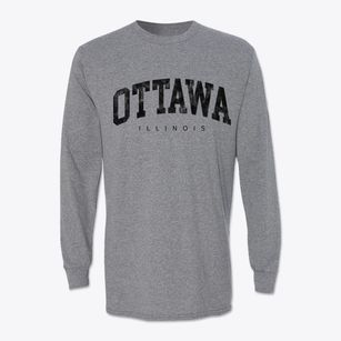 Ottawa Illinois Urban Vibe Classic Long Sleeve T-Shirt