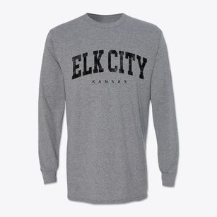 Elk City Kansas Urban Vibe Classic Long Sleeve T-Shirt