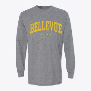 Bellevue Iowa Urban Vibe Classic Long Sleeve T-Shirt
