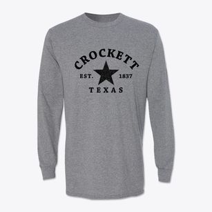 Crockett Texas Star Classic Long Sleeve T-Shirt