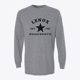 Lenox Massachusetts Star Classic Long Sleeve T-Shirt
