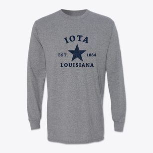 Iota Louisiana Star Classic Long Sleeve T-Shirt