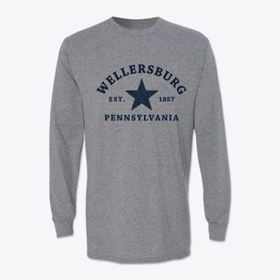 Wellersburg Pennsylvania Star Classic Long Sleeve T-Shirt
