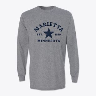 Marietta Minnesota Star Classic Long Sleeve T-Shirt