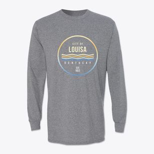 Louisa Kentucky Color Fade Classic Long Sleeve T-Shirt