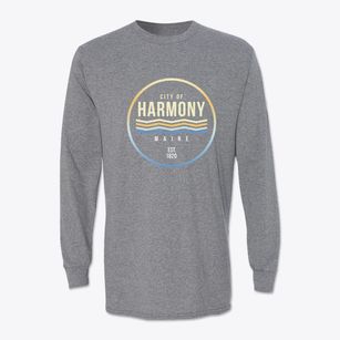 Harmony Maine Color Fade Classic Long Sleeve T-Shirt