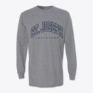 St. Joseph Louisiana Inline Classic Long Sleeve T-Shirt