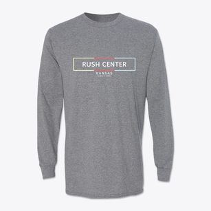 Rush Center Kansas Artbox Classic Long Sleeve T-Shirt
