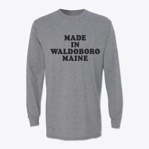 Waldoboro Maine Classic 70s Classic Long Sleeve T-Shirt