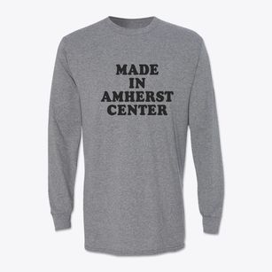 Amherst Center Massachusetts Classic 70s Classic Long Sleeve T-Shirt
