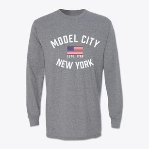 Model City New York Patriot Classic Long Sleeve T-Shirt