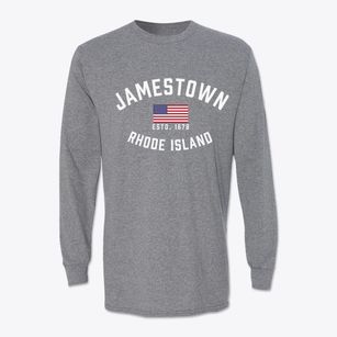 Jamestown Rhode Island Patriot Classic Long Sleeve T-Shirt