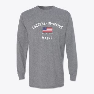 Lucerne-in-maine Maine Patriot Classic Long Sleeve T-Shirt