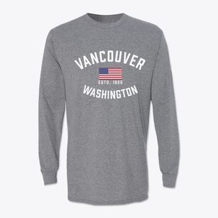 Vancouver Washington Patriot Classic Long Sleeve T-Shirt