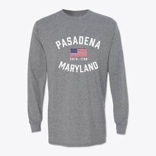 Pasadena Maryland Patriot Classic Long Sleeve T-Shirt