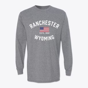 Ranchester Wyoming Patriot Classic Long Sleeve T-Shirt