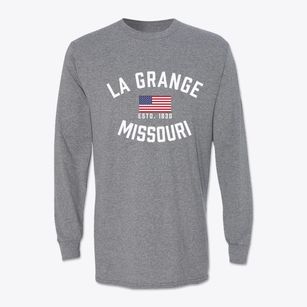 La Grange Missouri Patriot Classic Long Sleeve T-Shirt