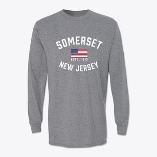 Somerset New Jersey Patriot Classic Long Sleeve T-Shirt