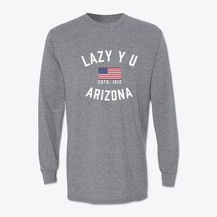 Lazy Y U Arizona Patriot Classic Long Sleeve T-Shirt