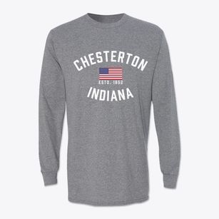 Chesterton Indiana Patriot Classic Long Sleeve T-Shirt