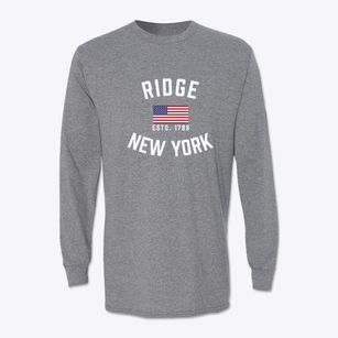 Ridge New York Patriot Classic Long Sleeve T-Shirt
