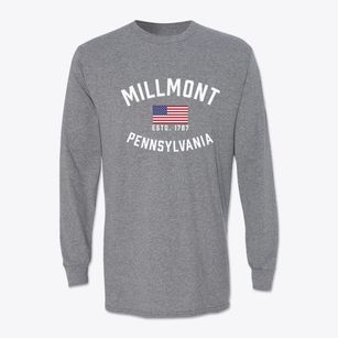 Millmont Pennsylvania Patriot Classic Long Sleeve T-Shirt