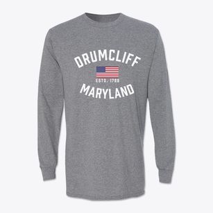 Drumcliff Maryland Patriot Classic Long Sleeve T-Shirt