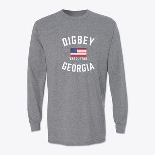 Digbey Georgia Patriot Classic Long Sleeve T-Shirt