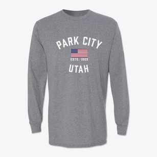 Park City Utah Patriot Classic Long Sleeve T-Shirt
