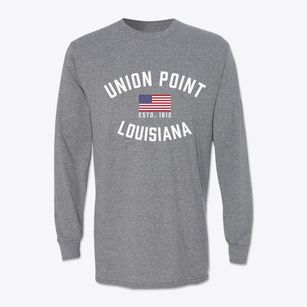 Union Point Louisiana Patriot Classic Long Sleeve T-Shirt