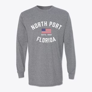 North Port Florida Patriot Classic Long Sleeve T-Shirt