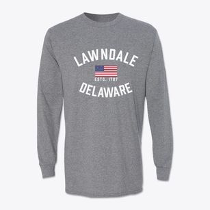 Lawndale Delaware Patriot Classic Long Sleeve T-Shirt