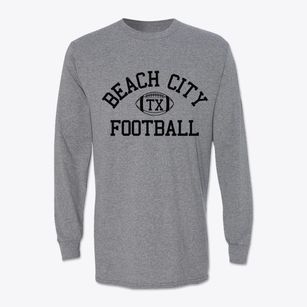 Beach City Texas Football Classic Long Sleeve T-Shirt
