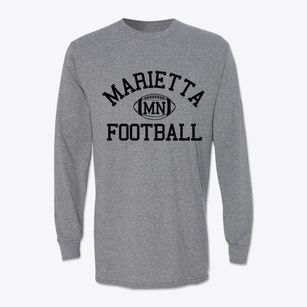 Marietta Minnesota Football Classic Long Sleeve T-Shirt