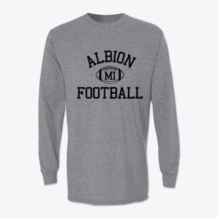 Albion Michigan Football Classic Long Sleeve T-Shirt