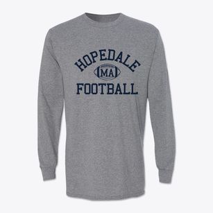 Hopedale Massachusetts Football Classic Long Sleeve T-Shirt